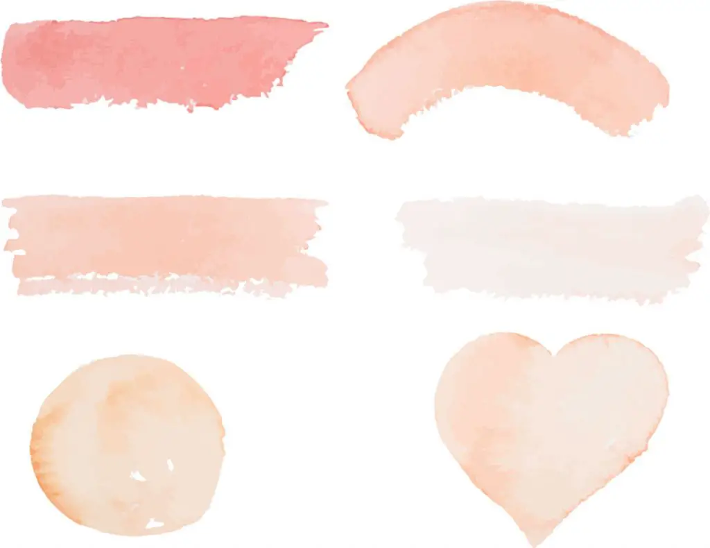 how to make peach paint